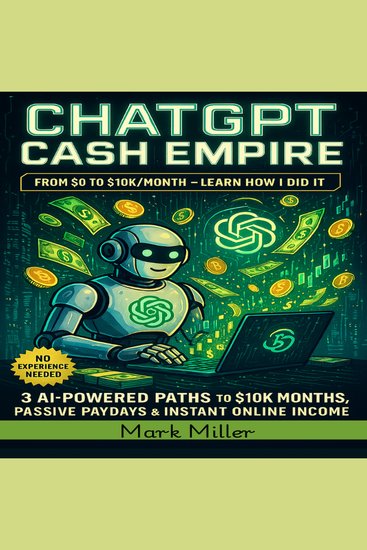 ChatGPT Cash Empire - From $0 To 10k Month-Learn How I did it: 3 AI-Powered Paths to $10K Months Passive Paydays & Instant Online Income-No Experience Needed - cover