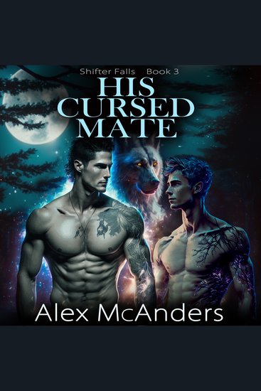 His Cursed Mate: MM Wolf Shifter Romance - cover