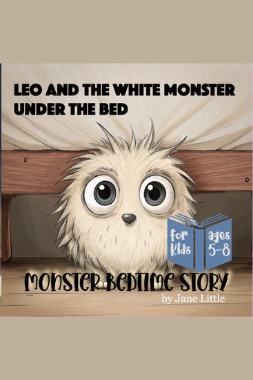 Monster Bedtime Story - Leo And The White Monster Under The Bed - cover