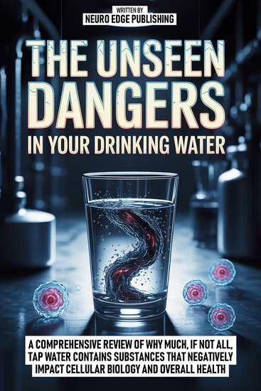 The Unseen Dangers In Your Drinking Water - A Comprehensive Review Of Why Much If Not All Tap Water Contains Substances That Negatively Impact Cellular Biology And Overall Health - cover