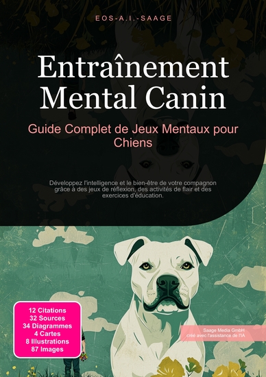 Entraînement Mental Canin - Guide Complet de Jeux Mentaux pour Chiens - cover