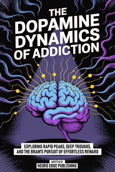 The Dopamine Dynamics Of Addiction - Exploring Rapid Peaks Deep Troughs And The Brain's Pursuit Of Effortless Reward - cover