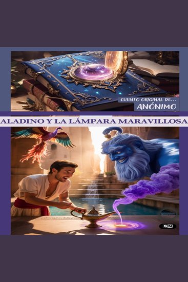 Aladino y la lámpara maravillosa - cover