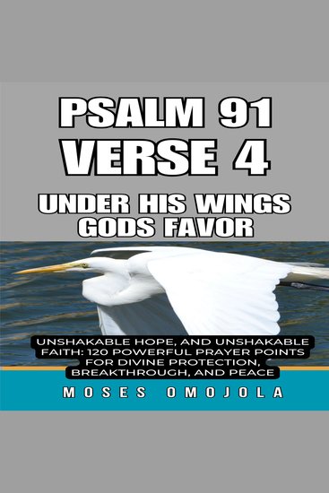 Psalm 91 Verse 4 – Under His Wings gods favor unshakable hope and unshakable faith: 120 Powerful Prayer Points for Divine Protection Breakthrough and Peace - cover