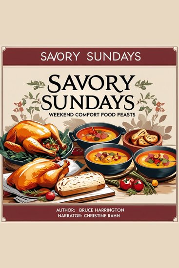 Savory Sundays - Weekend Comfort Food Feasts - cover