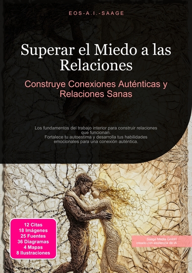 Superar el Miedo a las Relaciones - Construye Conexiones Auténticas y Relaciones Sanas - cover