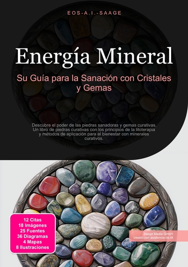Energía Mineral - Su Guía para la Sanación con Cristales y Gemas - cover