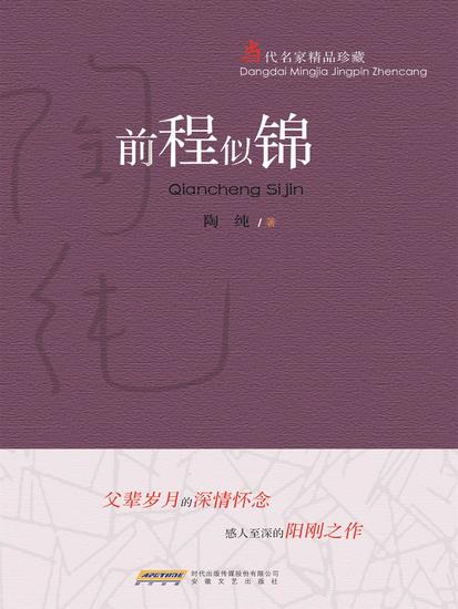 当代名家精品珍藏系列：前程似锦 - cover