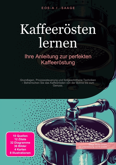 Kaffeerösten lernen - Ihre Anleitung zur perfekten Kaffeeröstung - cover