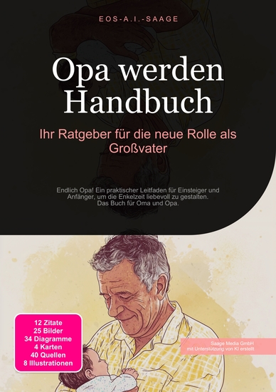 Opa werden Handbuch - Ihr Ratgeber für die neue Rolle als Großvater - cover