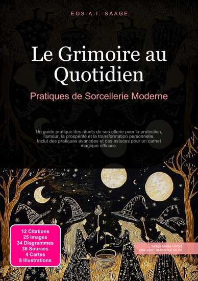 Le Grimoire au Quotidien - Pratiques de Sorcellerie Moderne - cover