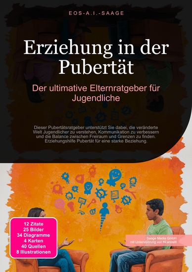 Erziehung in der Pubertät - Der ultimative Elternratgeber für Jugendliche - cover