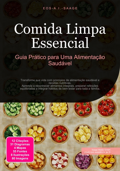 Comida Limpa Essencial - Guia Prático para Uma Alimentação Saudável - cover