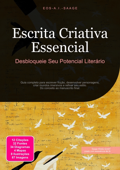 Escrita Criativa Essencial - Desbloqueie Seu Potencial Literário - cover