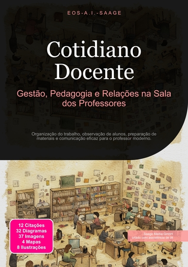 Cotidiano Docente - Gestão Pedagogia e Relações na Sala dos Professores - cover