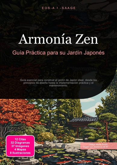 Armonía Zen - Guía Práctica para su Jardín Japonés - cover