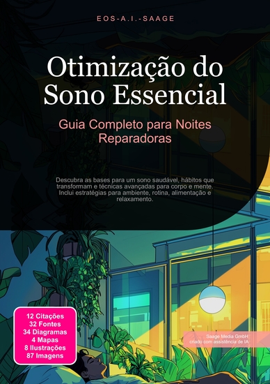 Otimização do Sono Essencial - Guia Completo para Noites Reparadoras - cover