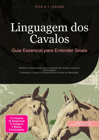 Linguagem dos Cavalos - Guia Essencial para Entender Sinais - cover