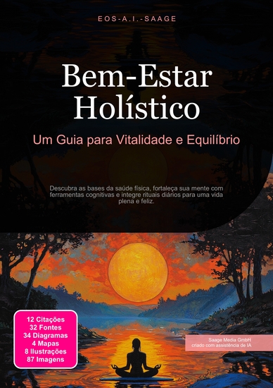 Bem-Estar Holístico - Um Guia para Vitalidade e Equilíbrio - cover
