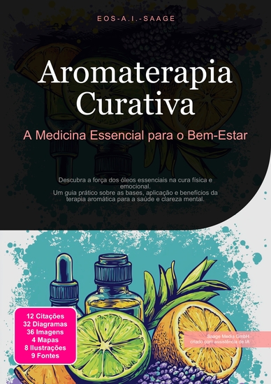Aromaterapia Curativa - A Medicina Essencial para o Bem-Estar - cover
