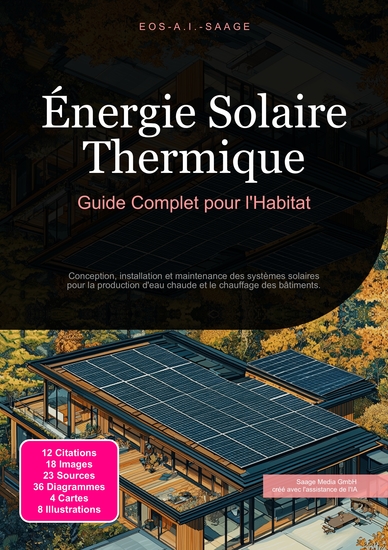 Énergie Solaire Thermique - Guide Complet pour l'Habitat - cover