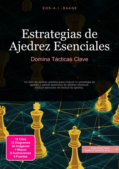 Estrategias de Ajedrez Esenciales - Domina Tácticas Clave - cover