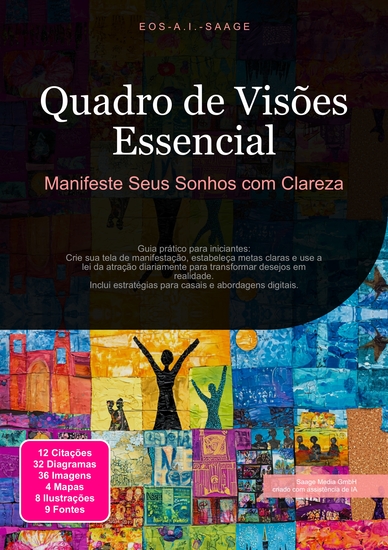 Quadro de Visões Essencial - Manifeste Seus Sonhos com Clareza - cover