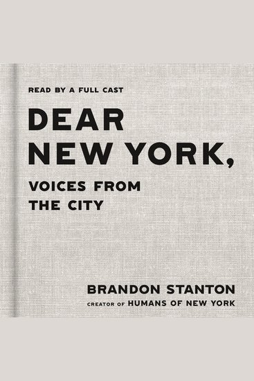 Dear New York - Voices From The City - cover