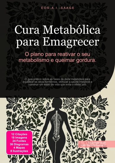 Cura Metabólica para Emagrecer - O plano para reativar o seu metabolismo e queimar gordura - cover