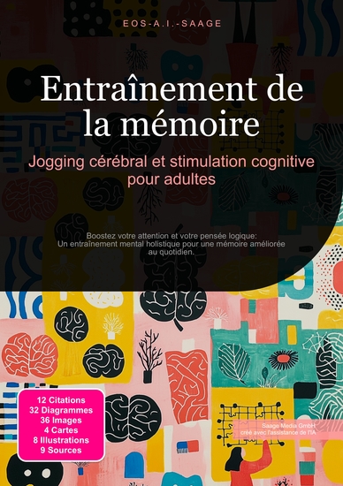 Entraînement de la mémoire - Jogging cérébral et stimulation cognitive pour adultes - cover