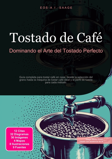 Tostado de Café - Dominando el Arte del Tostado Perfecto - cover