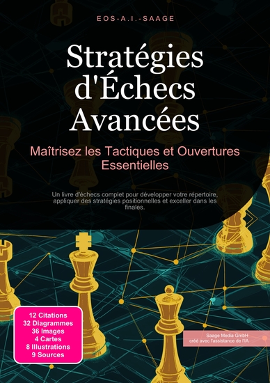 Stratégies d'Échecs Avancées - Maîtrisez les Tactiques et Ouvertures Essentielles - cover
