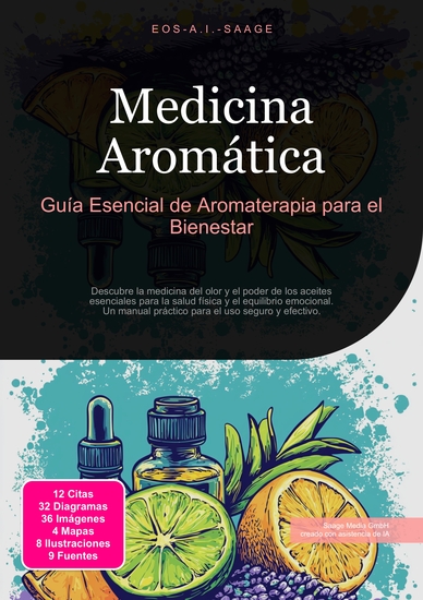 Medicina Aromática - Guía Esencial de Aromaterapia para el Bienestar - cover