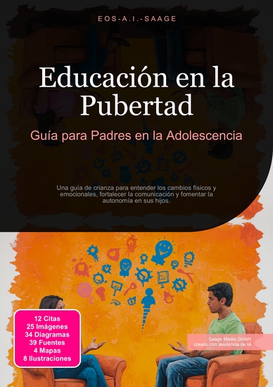Educación en la Pubertad - Guía para Padres en la Adolescencia - cover