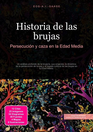 Historia de las brujas - Persecución y caza en la Edad Media - cover