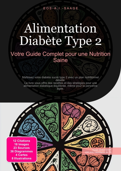 Alimentation Diabète Type 2 - Votre Guide Complet pour une Nutrition Saine - cover