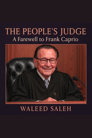 The People’s Judge – A Farewell to Frank Caprio - cover