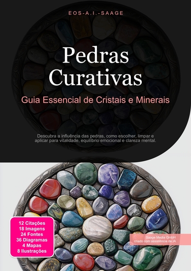 Pedras Curativas - Guia Essencial de Cristais e Minerais - cover