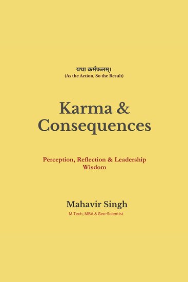 Karma & Consequences - Perception Reflection and Leadership Wisdom - cover