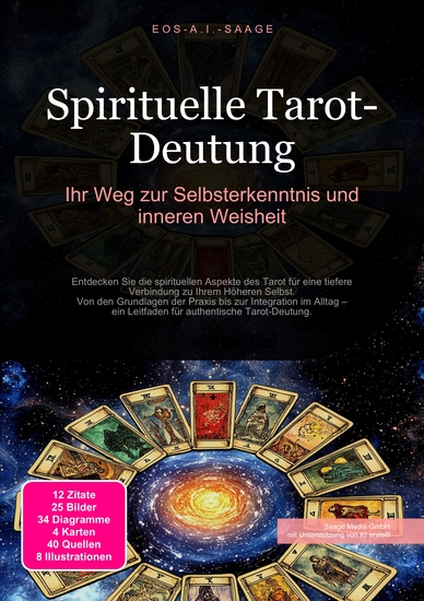 Spirituelle Tarot-Deutung - Ihr Weg zur Selbsterkenntnis und inneren Weisheit - cover
