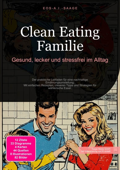 Clean Eating Familie - Gesund lecker und stressfrei im Alltag - cover
