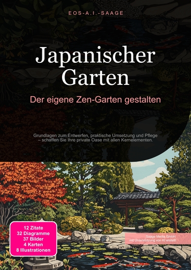 Japanischer Garten - Der eigene Zen-Garten gestalten - cover