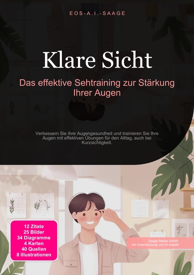 Klare Sicht - Das effektive Sehtraining zur Stärkung Ihrer Augen - cover