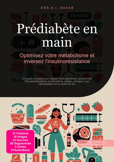 Prédiabète en main - Optimisez votre métabolisme et inversez l'insulinorésistance - cover