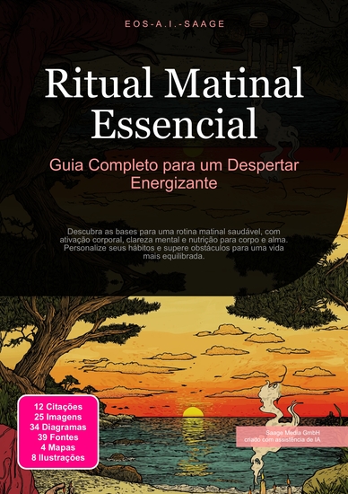 Ritual Matinal Essencial - Guia Completo para um Despertar Energizante - cover