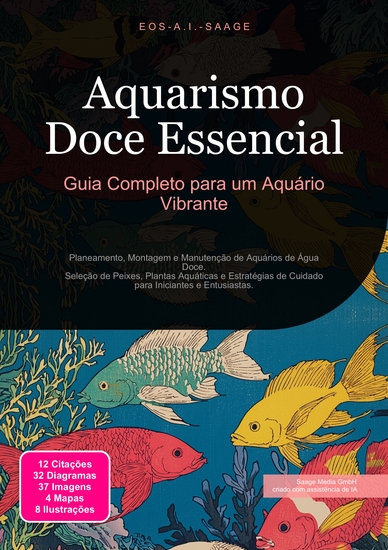 Aquarismo Doce Essencial - Guia Completo para um Aquário Vibrante - cover