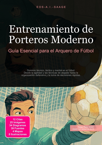 Entrenamiento de Porteros Moderno - Guía Esencial para el Arquero de Fútbol - cover