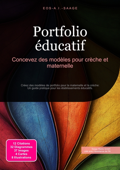 Portfolio éducatif - Concevez des modèles pour crèche et maternelle - cover