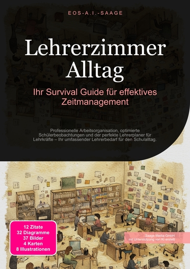Lehrerzimmer Alltag - Ihr Survival Guide für effektives Zeitmanagement - cover