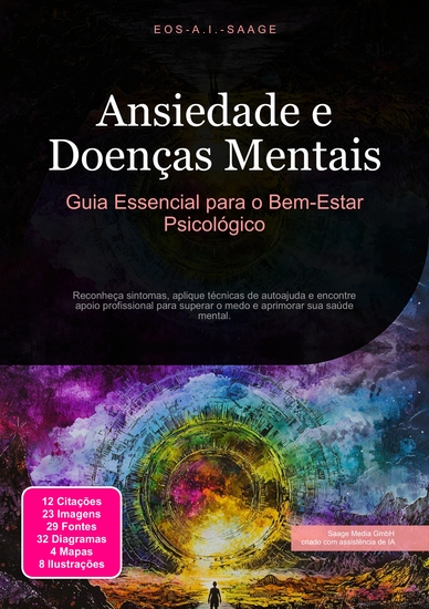 Ansiedade e Doenças Mentais - Guia Essencial para o Bem-Estar Psicológico - cover